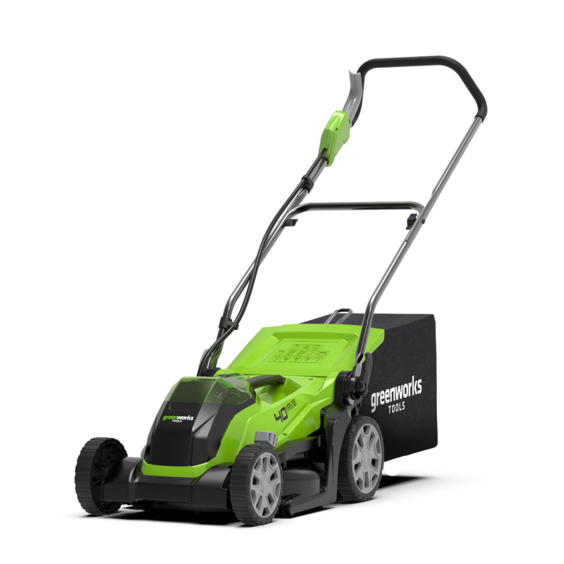 Газонокосилка аккумуляторная Greenworks G40LM35, 40В, 35 см