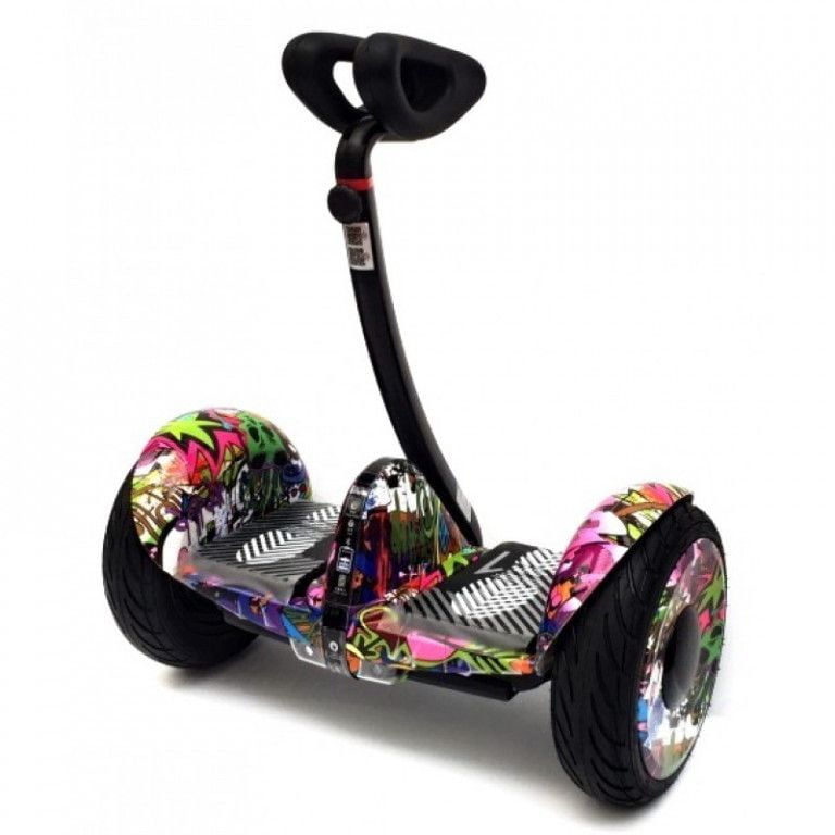 Гироскутер мини-сигвей Smart Balance Mini Robot 36V Граффити Сиреневый Гироскутер мини-сигвей Smart Balance Mini Robot 36V Граффити Сиреневый